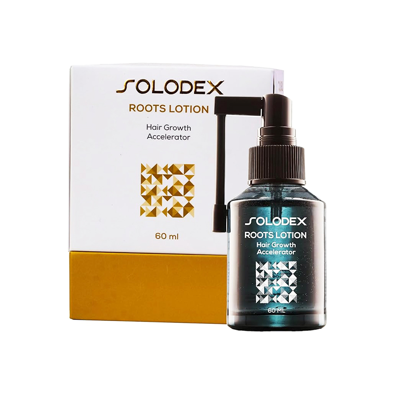 SOLODEX Hair Growth Booster – Haargroeiversneller tegen haaruitval en dunner wordend haar, 60 ml