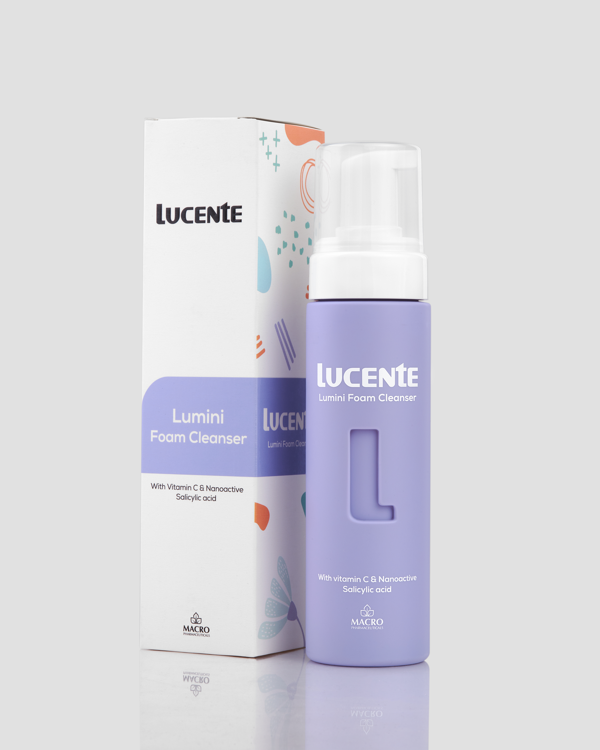 Lucente Lumini foam gezichtsreiniger zonder SLS 200Ml